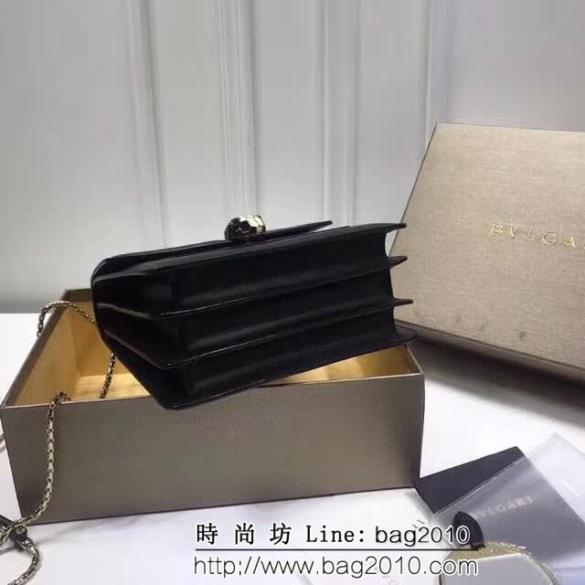 BVLGARI寶格麗 原單品質 專櫃新款 三層琺瑯蛇頭包 可手提肩背斜挎 B38329 FYD1220